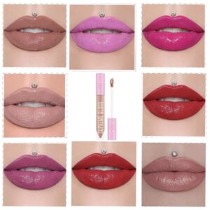 Jeffree Star Cosmetics Supreme Gloss Full Pigmented Lip Gloss Bundle Set of 8