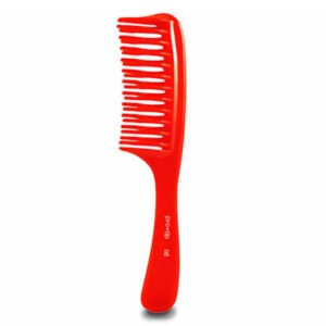 Pro-Tip PTC08 detangler comb, red