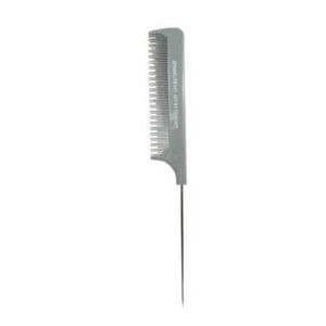 Starflite No.43T back combing pin tail comb, grey