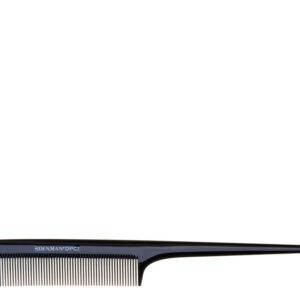 Denman precision tail comb black