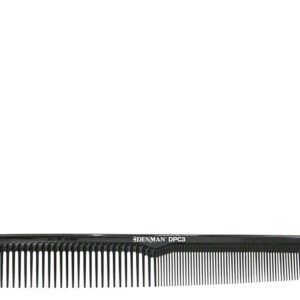 Denman precision classic cutting comb small, black