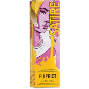 Pulp Riot semi-permanent hair color 118ml, satire yellow