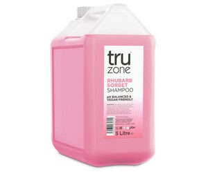 Truzone shampoo rhubarb sorbet 5000ml