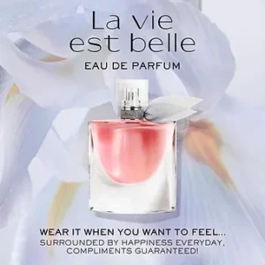 Lancôme La Vie Est Belle Eau de Parfum – Long Lasting Fragrance with Notes of Ir