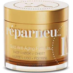 InfiniteAloe réparneu Gold Anti-Aging Formula, neck firming and tightening & ant