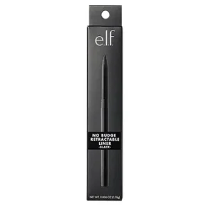 e.l.f. No Budge Retractable Eyeliner, Creamy, Ultra-Pigmented & Waterproof, Crea